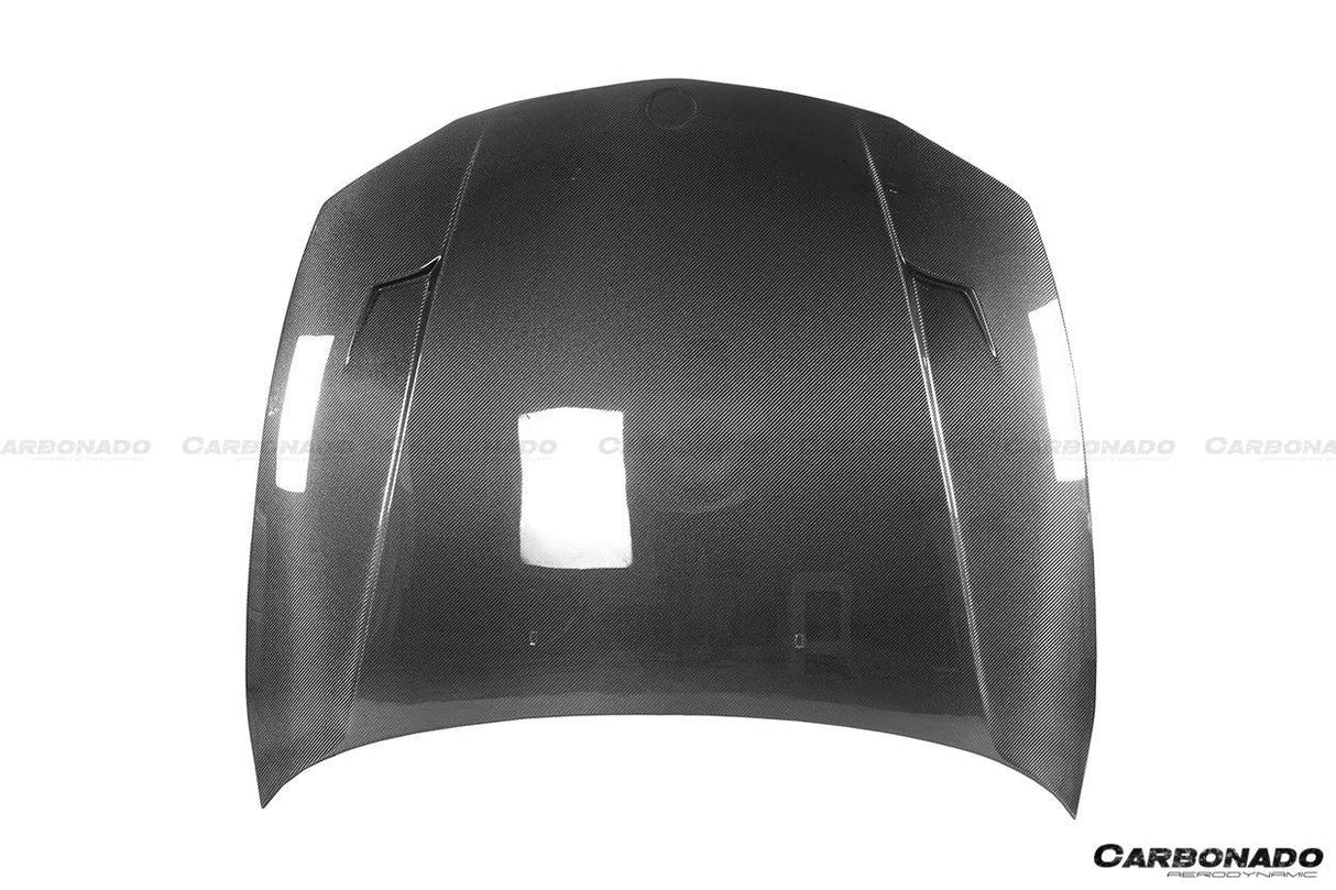 2008-2013 BMW 1 Series E82, E88, 1M, RZ Style Carbon FIber Hood
