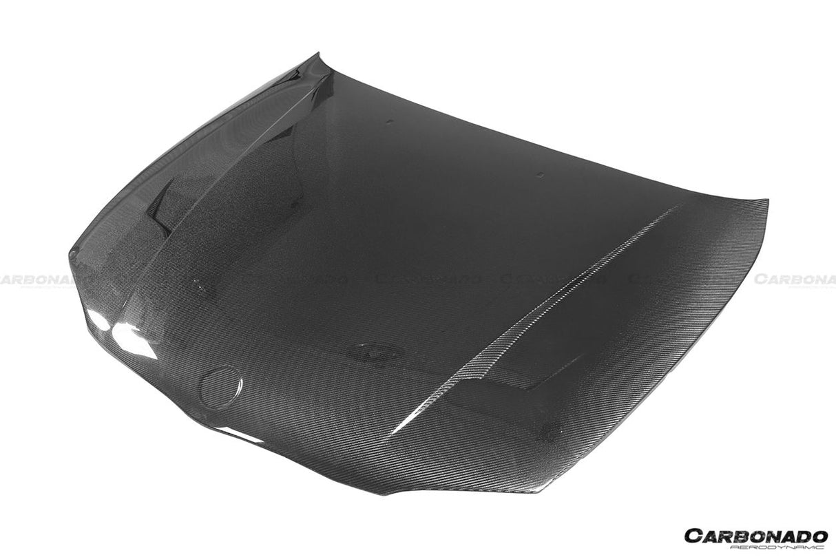 2008-2013 BMW 1 Series E82, E88, 1M, RZ Style Carbon FIber Hood