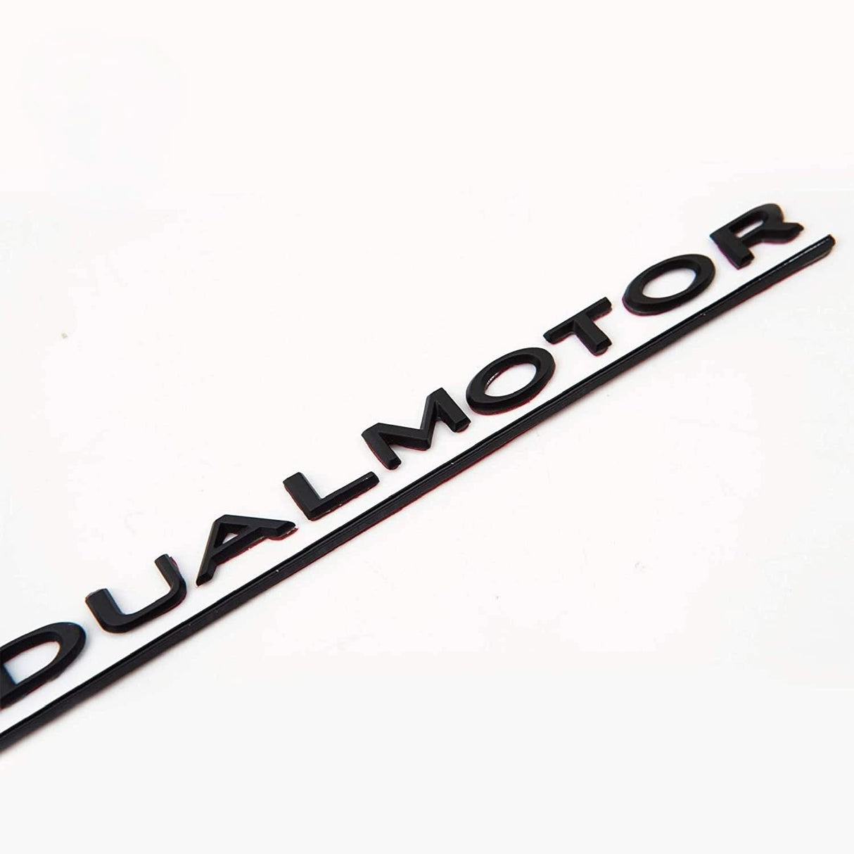 Performance Tail Dual Motor Badge for Tesla | ABS | 2 Colors | 3M Adhesive