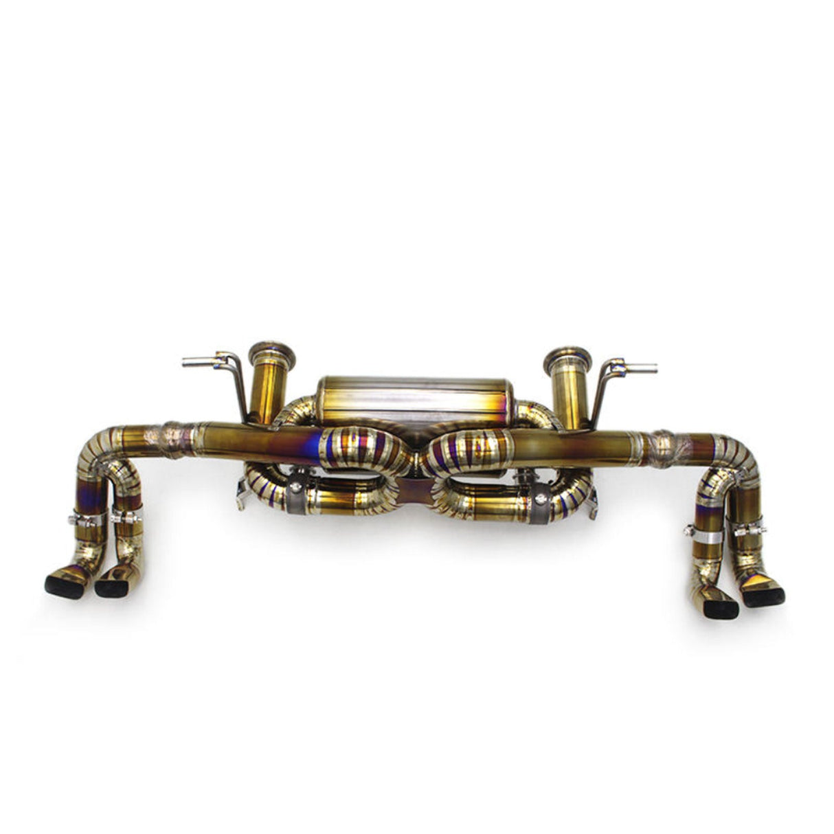 Titanium True F1 Valved Exhaust System for Audi R8 2008–15 Type 42