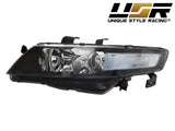 2004-2008 Acura TSX JDM Euro-R Style Clear D2S Headlights