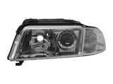 1999-2001 Audi B5 A4 & 00-02 S4 Chrome Projector Euro Am Headlights Set