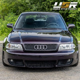 1999-2001 Audi B5 A4 & 00-02 S4 Chrome Projector Euro Am Headlights Set