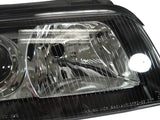 1999-2001 Audi B5 A4 & 00-02 S4 Chrome Projector Euro Am Headlights Set