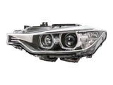 2012-2015 BMW F30 3 Series Black Projector Headlights with Halogen Bulbs