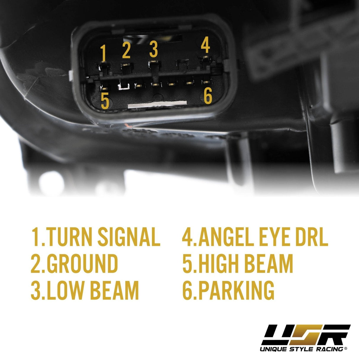 2012-2015 BMW F30 3 Series Black Projector Headlights with Halogen Bulbs