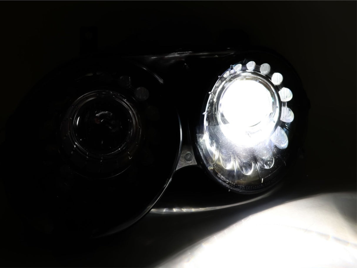 2004-2010 Bentley Continental GT Facelift Style Chrome LED Projector Headlights Polyurethane