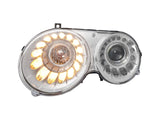 2004-2010 Bentley Continental GT Facelift Style Chrome LED Projector Headlights Polyurethane