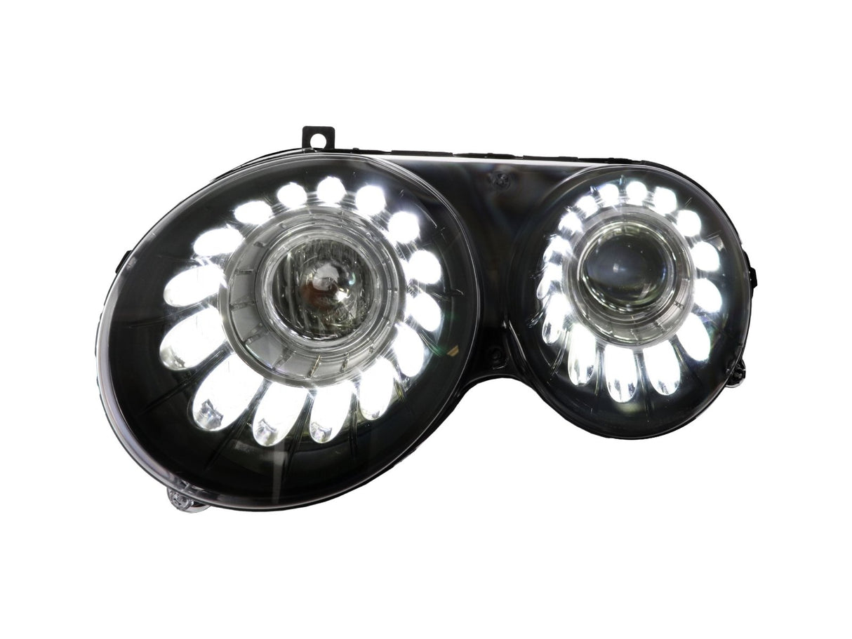 2004-2010 Bentley Continental GT Facelift Style Chrome LED Projector Headlights Polyurethane