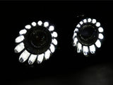 2004-2010 Bentley Continental GT Facelift Style Chrome LED Projector Headlights Polyurethane