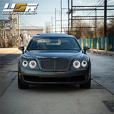 2004-2010 Bentley Continental GT Facelift Style Chrome LED Projector Headlights Polyurethane