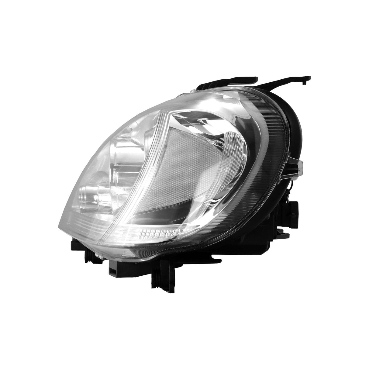 2002-2005 Mercedes ML Class Euro Look Chrome Projector Headlights w/ LED
