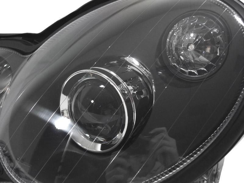2001-2005 Mercedes W203 2d Coupe Chrome Projector Headlight
