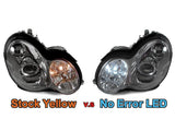 2001-2005 Mercedes W203 2d Coupe Chrome Projector Headlight