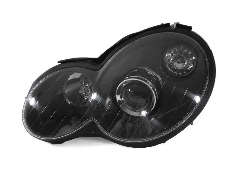 2001-2005 Mercedes W203 2d Coupe Chrome Projector Headlight