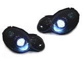 2001-2005 Mercedes W203 2d Coupe Chrome Projector Headlight