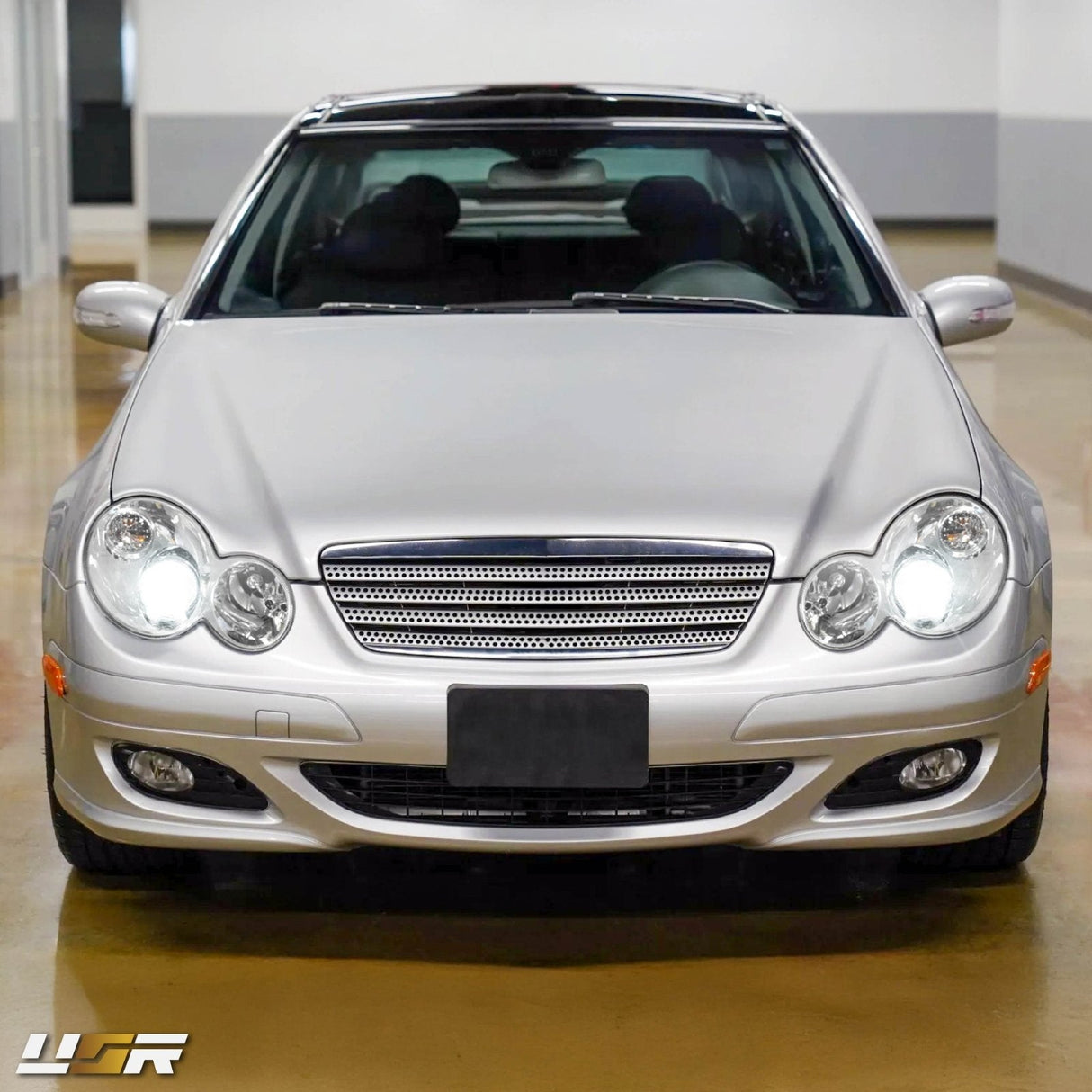2001-2005 Mercedes W203 2d Coupe Chrome Projector Headlight