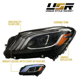 2014-2017 Mercedes W222 S Class Depo Facelift Style Full LED Headlights