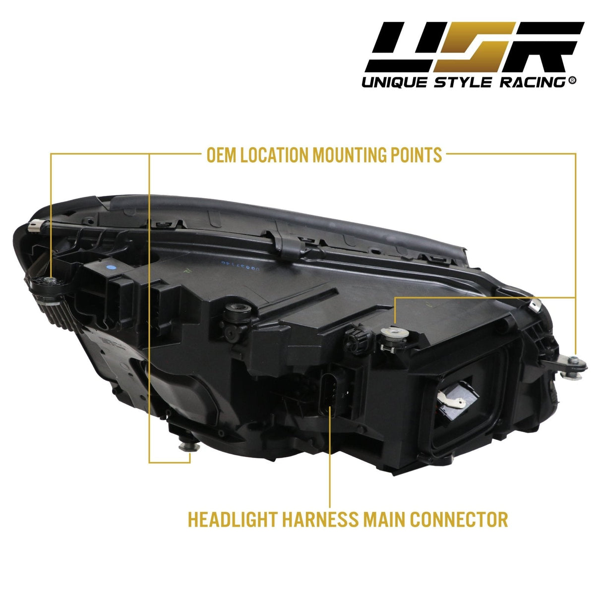 2014-2017 Mercedes W222 S Class Depo Facelift Style Full LED Headlights