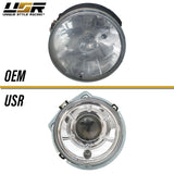 2002-2006 Mercedes G-Class Facelift Look Chrome Projector Headlights