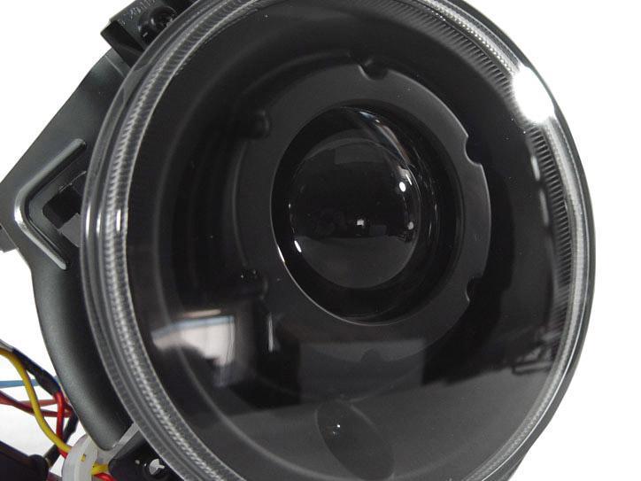 2002-2006 Mercedes G-Class Facelift Look Chrome Projector Headlights