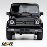 2002-2006 Mercedes G-Class Facelift Look Chrome Projector Headlights