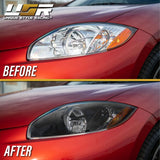 2006-2009 Mitsubishi Eclipse Black Housing Headlights