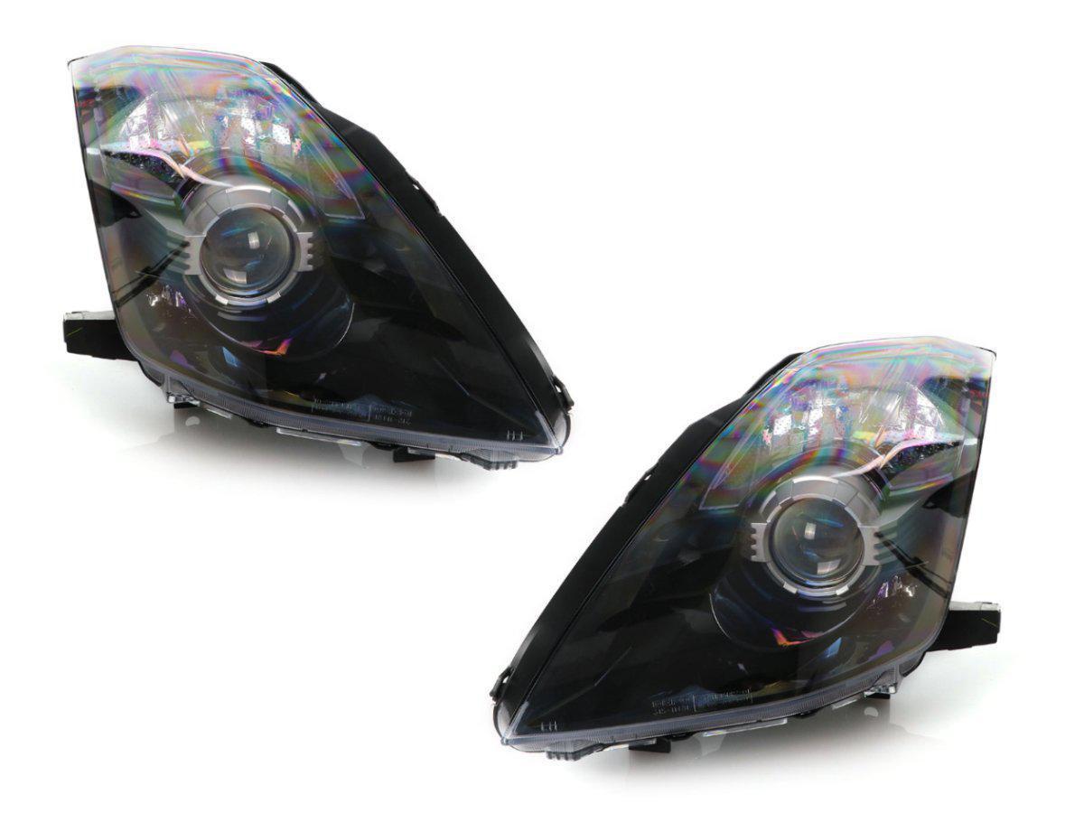 2003-2009 Nissan 350Z Max Black Projector Headlights - D2S Xenon