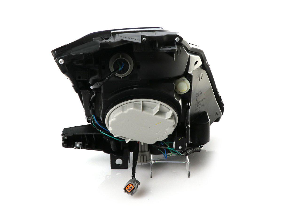 2003-2009 Nissan 350Z Max Black Projector Headlights - D2S Xenon