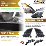 2009-2014 Nissan GT-R Facelift Style Full LED Headlights