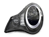 2002-2004 Porsche 911 Turbo Black LED Projector Headlights - D2S Xenon