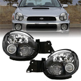 2002-2003 Subaru Impreza JDM Style Projector Headlights
