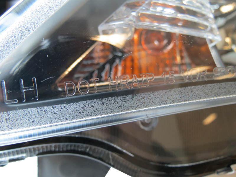 2008-2014 Subaru Impreza WRX LED Light Bar Headlights - Clear Corner