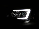 2008-2014 Subaru Impreza WRX LED Light Bar Headlights - Clear Corner