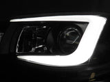 2008-2014 Subaru Impreza WRX LED Light Bar Headlights - Clear Corner