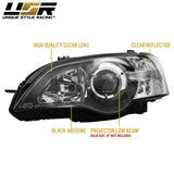 2005-2007 Subaru Legacy Clear Black Projector Headlight