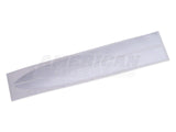 SEC10 Hood Accent Decal; Silver (10-12 Mustang GT, V6)