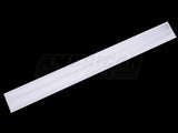 SEC10 Hood Accent Decal; Silver (13-14 Mustang)