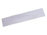 SEC10 Hood Accent Decal; White (10-12 Mustang GT, V6)