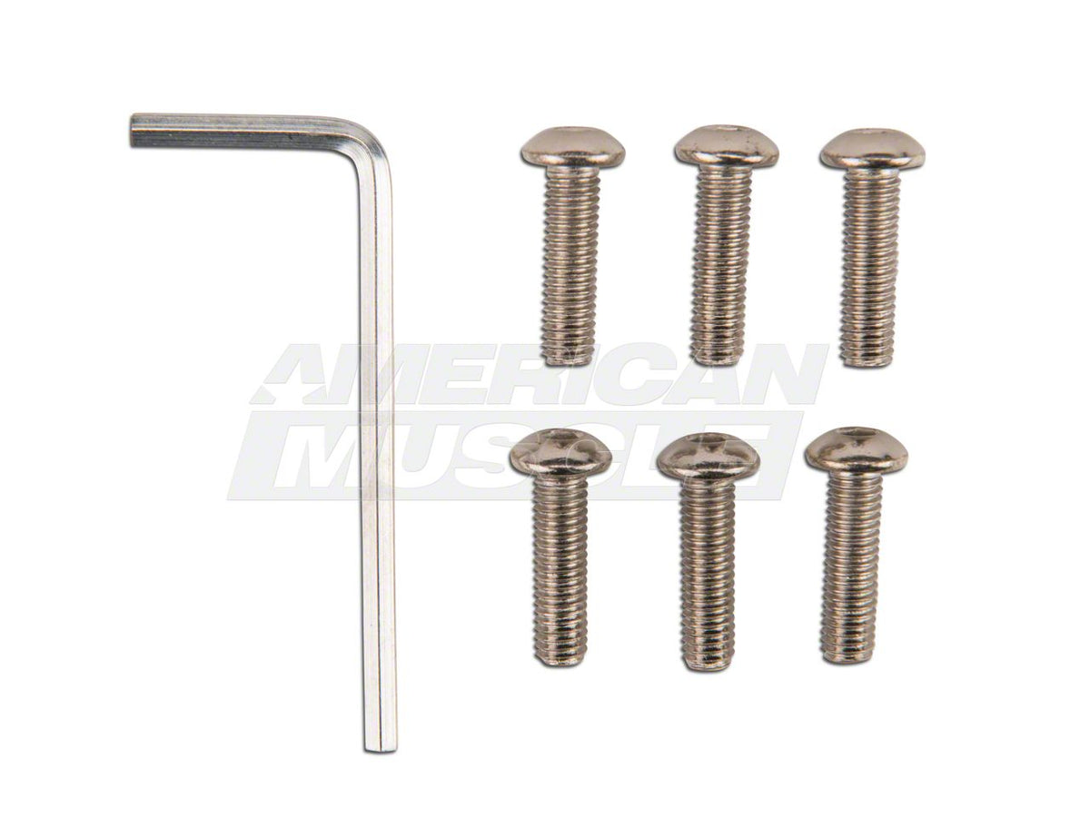 SpeedForm Horn Ring with Button; Chrome (84-04 Mustang)