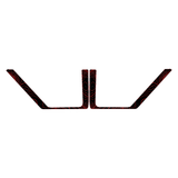 Topo Rear Door Net Trim Overlay Kit (Printed Series) - 2021+ Bronco