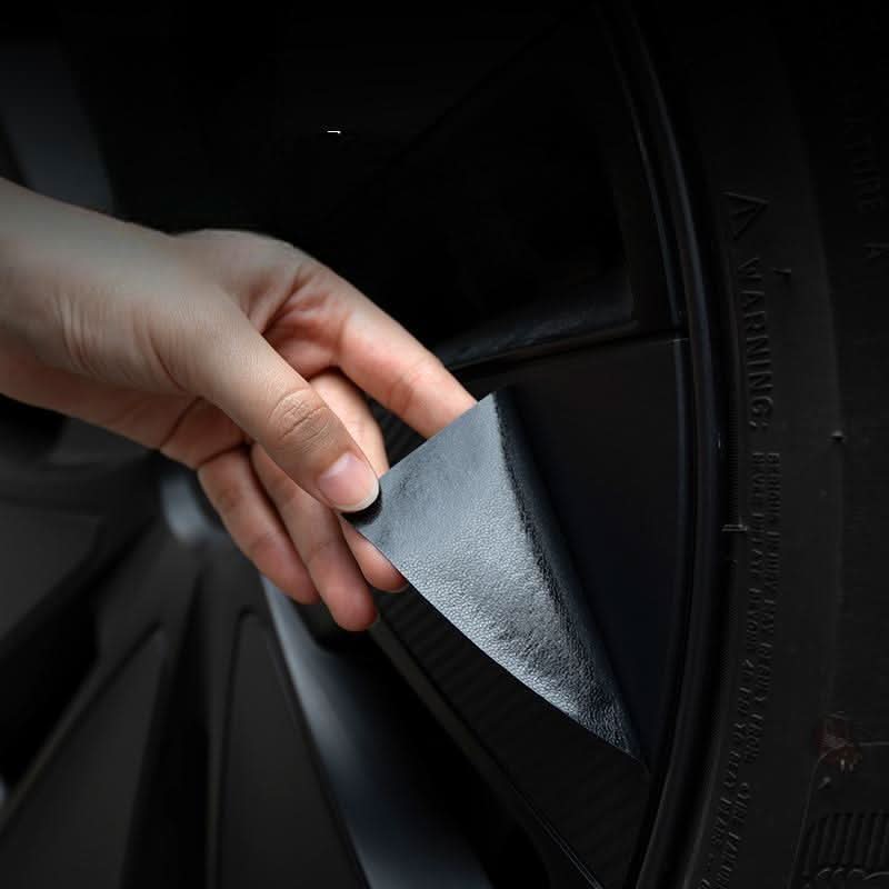 Wheel Center Cap Stickers for Model 3 Highland 18’’ Photon Wheels | Scratch Protection