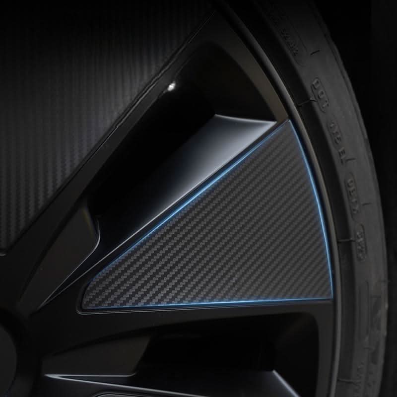 Wheel Center Cap Stickers for Model 3 Highland 18’’ Photon Wheels | Scratch Protection