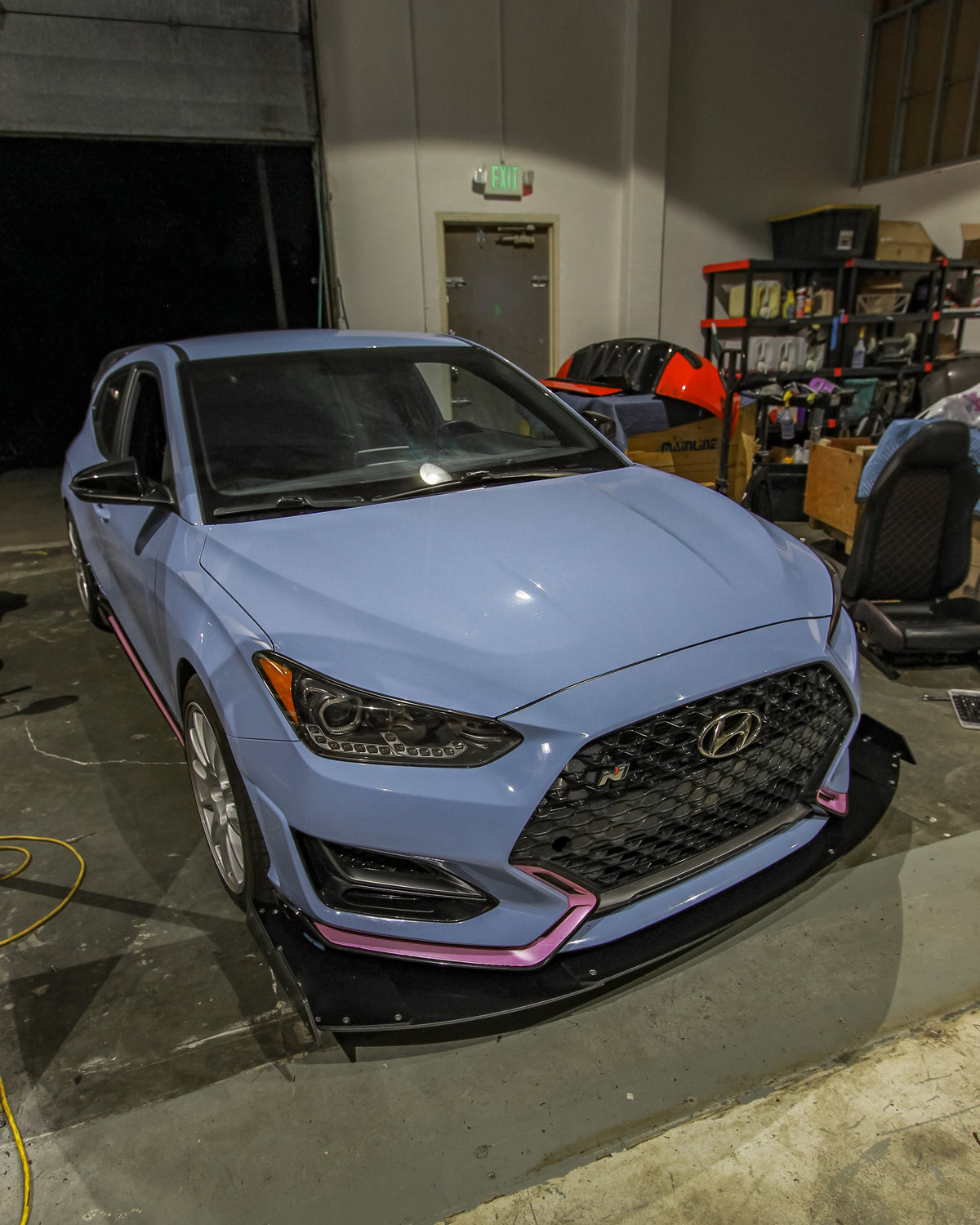 Front Splitter V2 – Hyundai Veloster N (JS, 2019-2022)