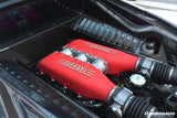 2010-2015 Ferrari Style DRY Carbon Fiber Engine Bay Panels Carbonado (OE) Fits: 458 Italia and Spider, 458 Speciale