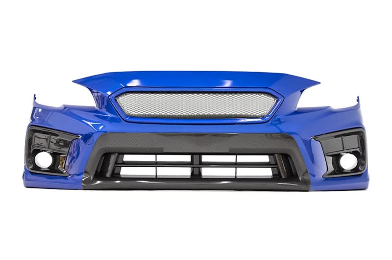 OLM LE Dry Carbon Fiber Lower Bumper Cover - 2018-2020 WRX / STI