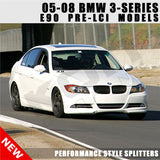 2006-2008 BMW E90 OE Style Front Bumper Splitter Lip Spoiler  PP