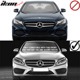 2015-2018 Benz W205 Sport DP Style Unpainted Black Front Bumper Lip PU