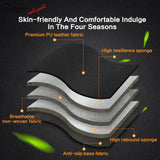 Universal Car Seat Covers Cushion Protecots PU Leather - 02 Style