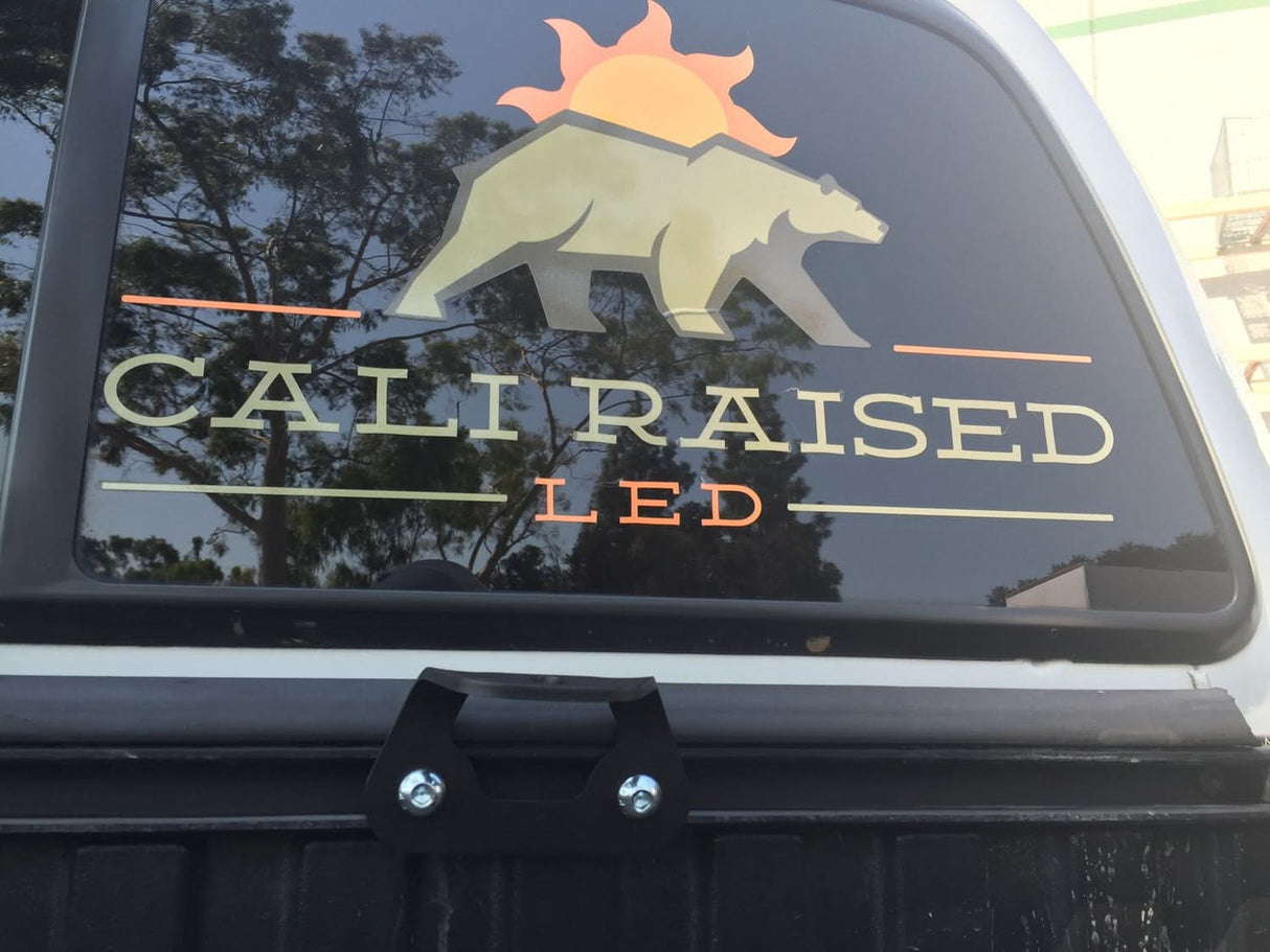 Bed Rail LED Pod Brackets Kit For Toyota Truck